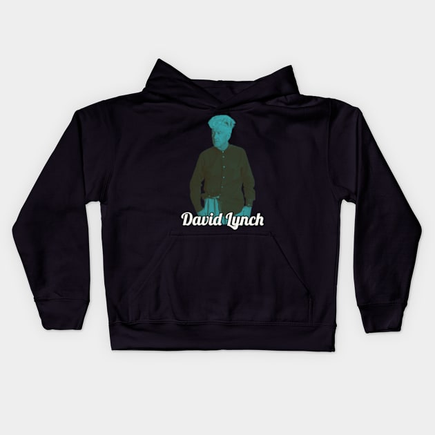 Retro David Kids Hoodie by Defective Cable 